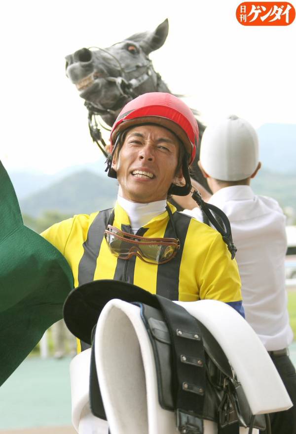 和田騎手とクランモンタナ　関屋記念穴馬